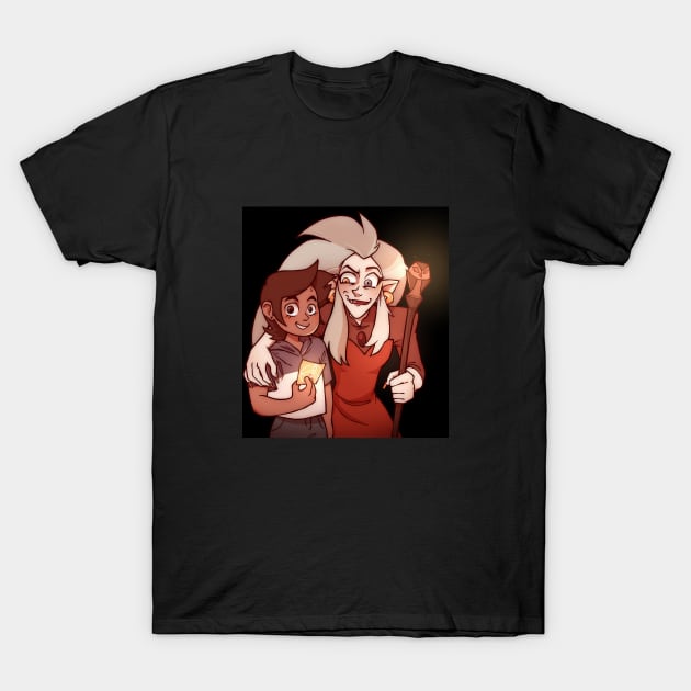 Luz and Eda T-Shirt by toothy.crow
